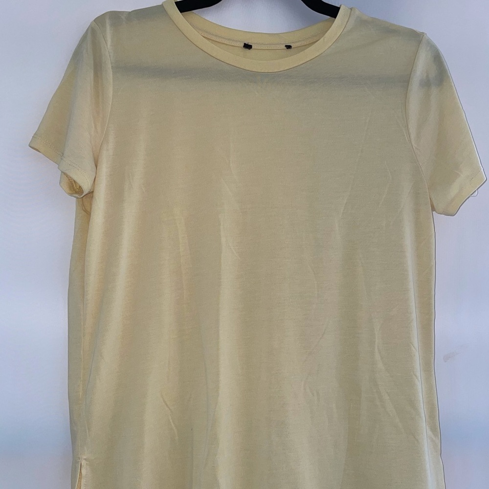Light Yellow Tee